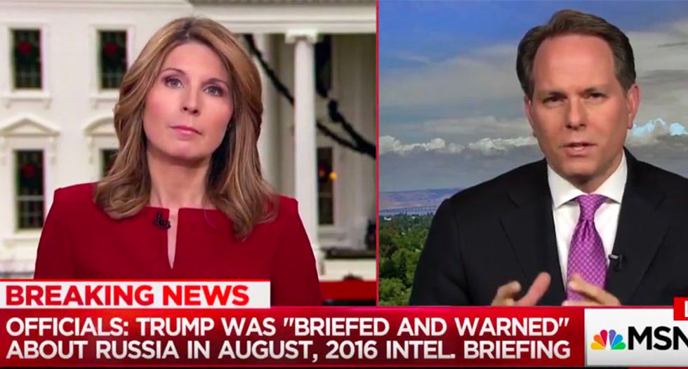 Ex-CIA chief of staff: Trump likely 'welcomed' Russian campaign meddling after getting FBI warning