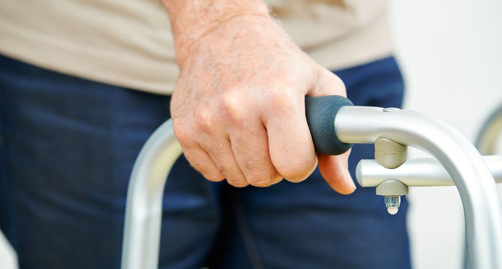 70-year-old stabs man, then flees -- using walker -- cops say