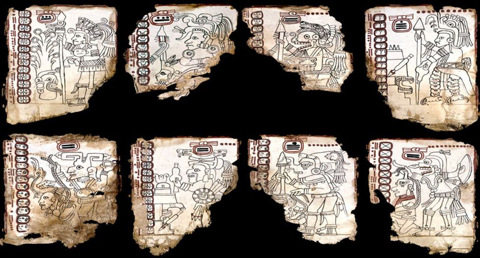Once thought a fake, the Grolier Codex is our oldest surviving record of Maya civilization