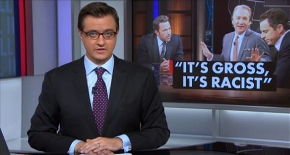 MSNBC's Chris Hayes: Why isn't Bill Maher talking to Muslims about Islam?