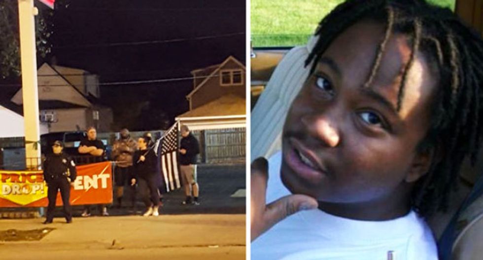 'N****rs go home': BLM activists confronted by white mob after Chicago cop guns down black man