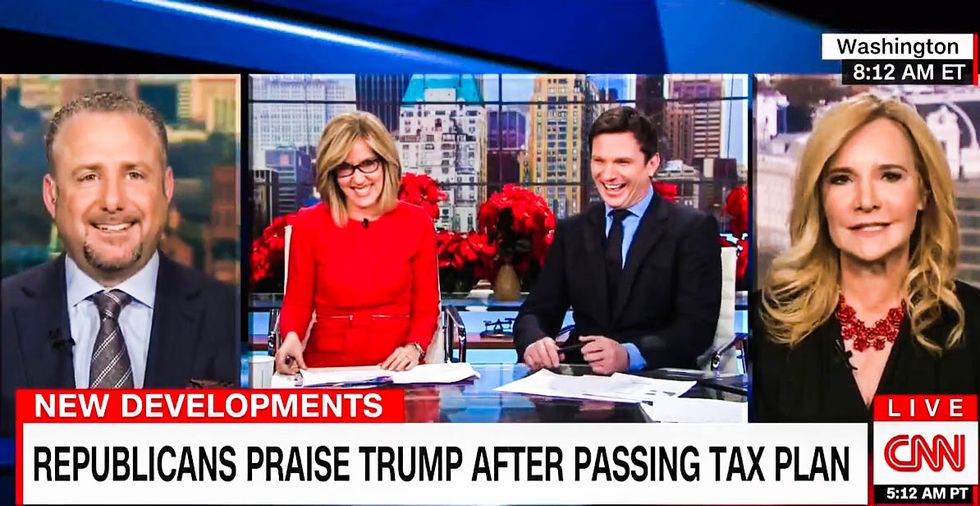 CNN panel mocks Pence's blatant Trump brown-nosing: At least he didn't call him 'broad-shouldered' again