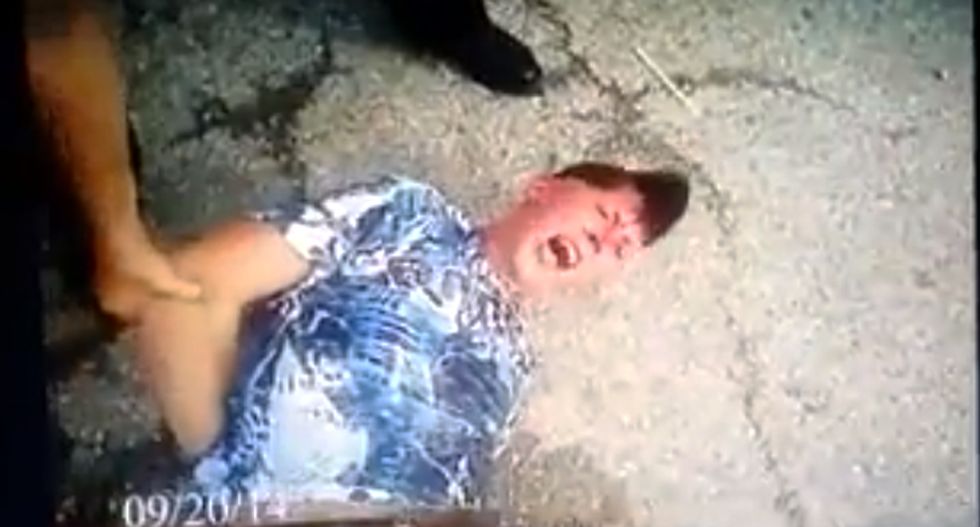 WATCH: Body cam video shows suspect begging cop to call off out-of-control K9