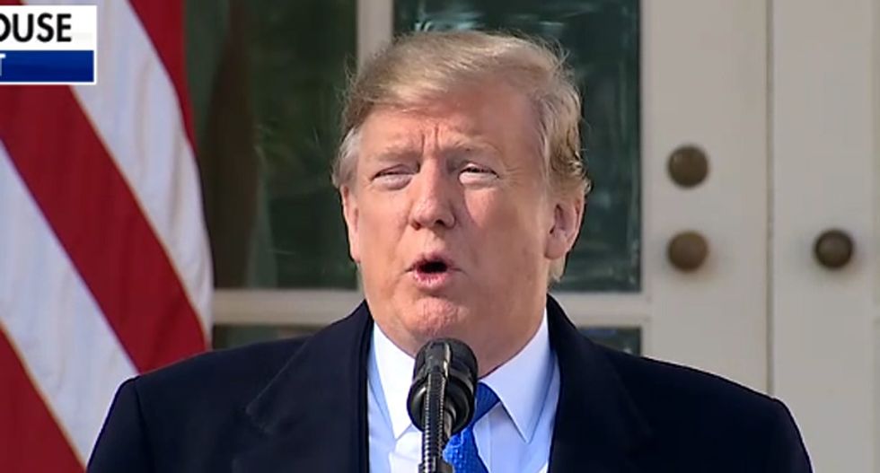 Trump officially declares a national emergency to get funds for his border wall