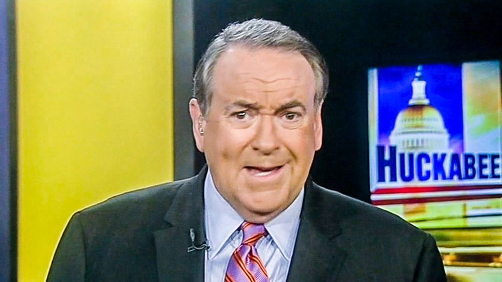 Bitter Mike Huckabee says Christian groups would rather rake in dough than see President Huckabee end abortion