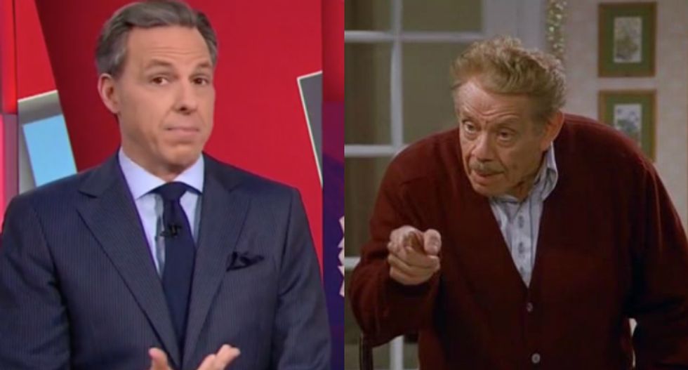 CNN's Jake Tapper celebrates 'a Festivus for the rest of us' as Trump goes on holiday: 'The airing of grievances has begun'