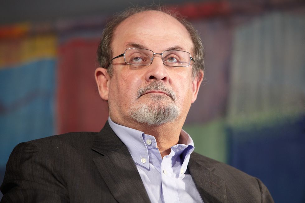 Salman Rushdie destroys Trump for 'inventing a mythology of a false past' to justify his actions