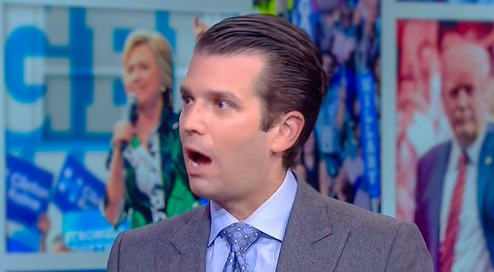 Twitter trolls duped Don Jr. into believing another fake Pizzagate-type conspiracy