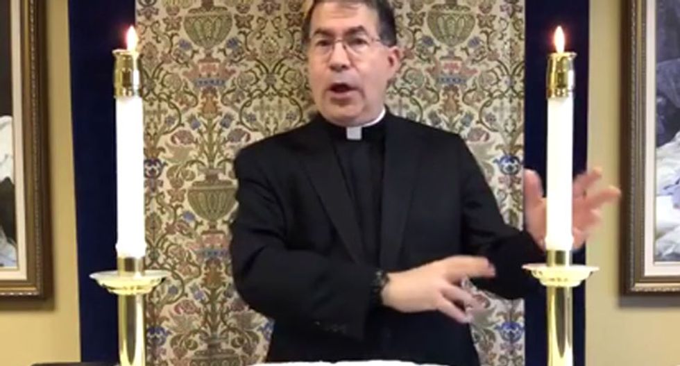 Texas priest wants parishioners to vote for Trump so badly he put a dead fetus on the altar