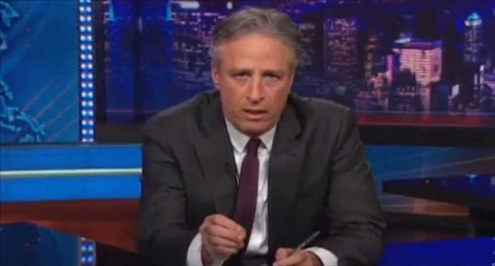 Jon Stewart blasts Mitch McConnell's 'complete bullsh*t' bipartisan act