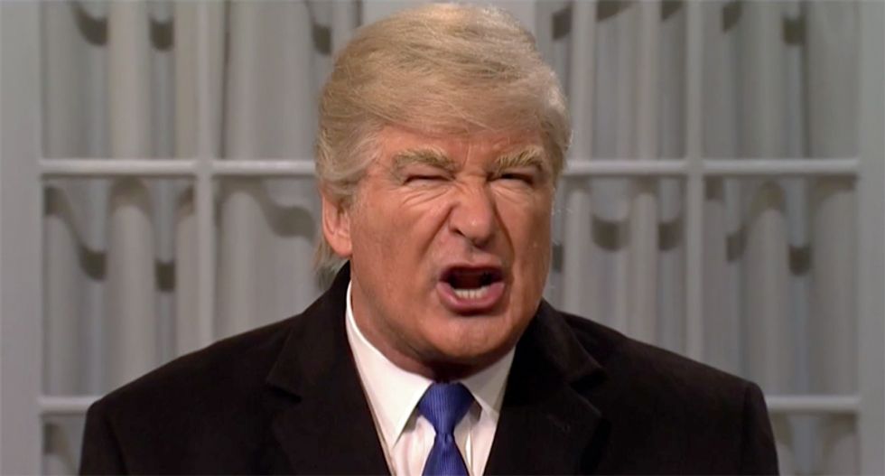 Alec Baldwin hilariously impersonates Trump's 'fake' national emergency address on Saturday Night Live
