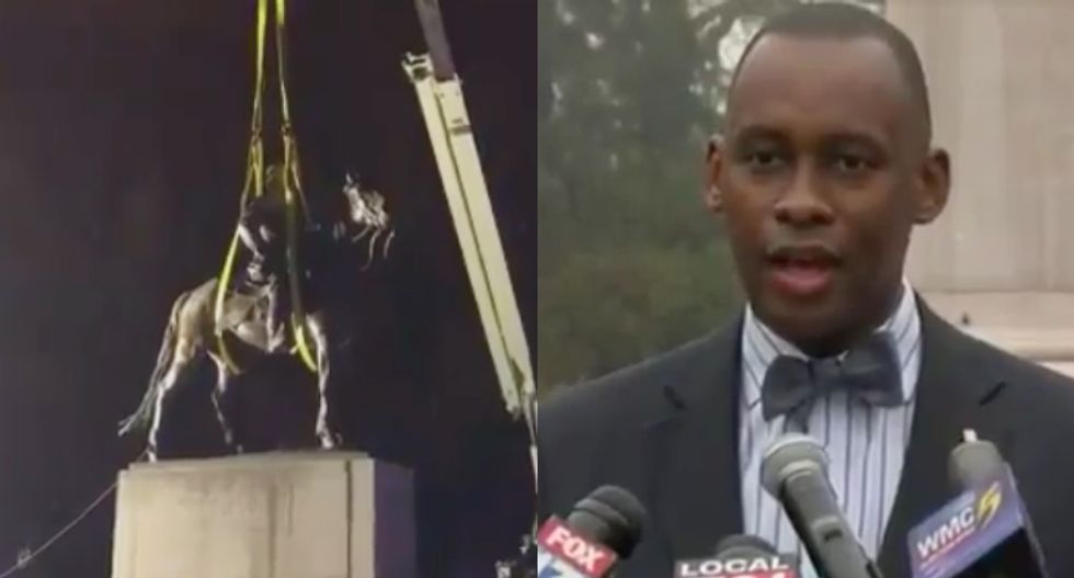WATCH: Memphis commissioner who worked with city to get Confederate statues removed explains how they did it