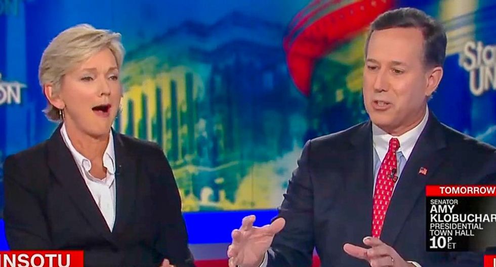 Rick Santorum sets off Jennifer Granholm by claiming Amazon's New York disaster ‘is what socialism looks like’