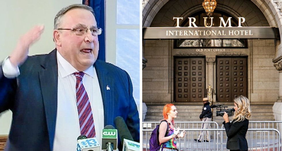 Maine reporter reveals why he busted Gov. LePage for shelling out thousands of tax dollars at Trump's hotel