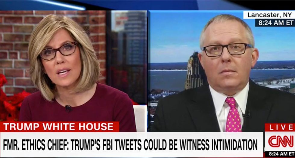 'It's absurd to think the FBI is a den of lefty liberals': CNN's Camerota shuts down ex-Trump adviser's FBI smears