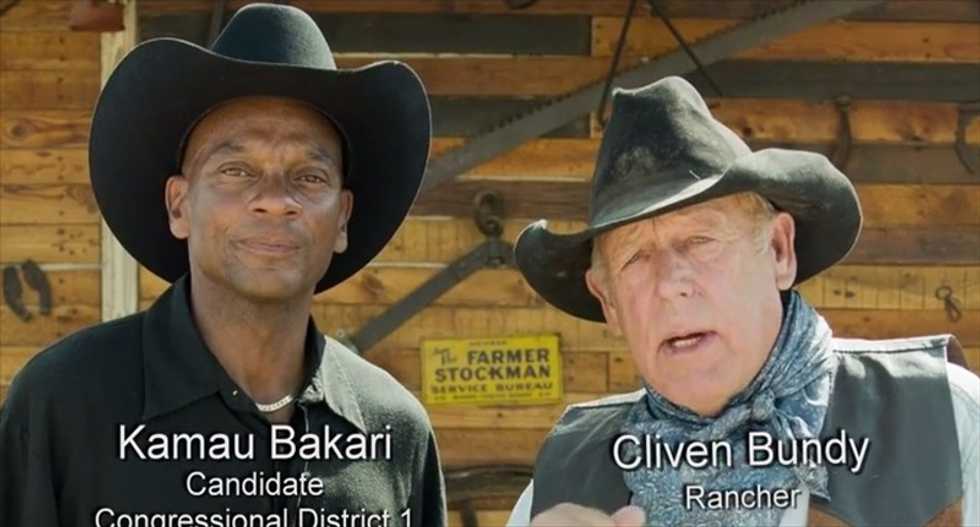 Black Nevada conservative and 'brave white man' Cliven Bundy call Eric Holder out