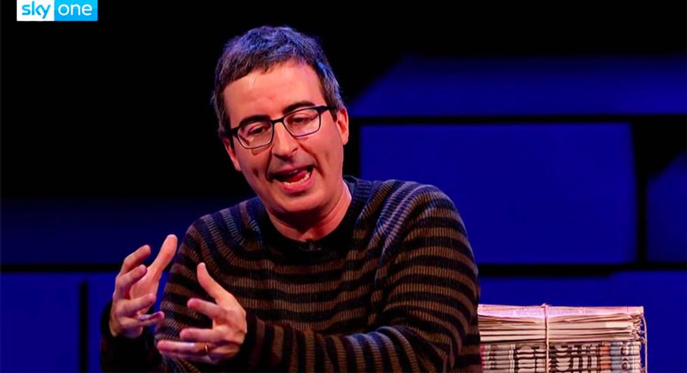 ‘I tried and failed’: John Oliver explains how he botched his sexual assault interview with Dustin Hoffman