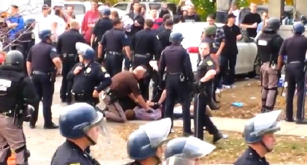 Whites riot over pumpkins in NH and Twitter turns it into epic lesson about Ferguson