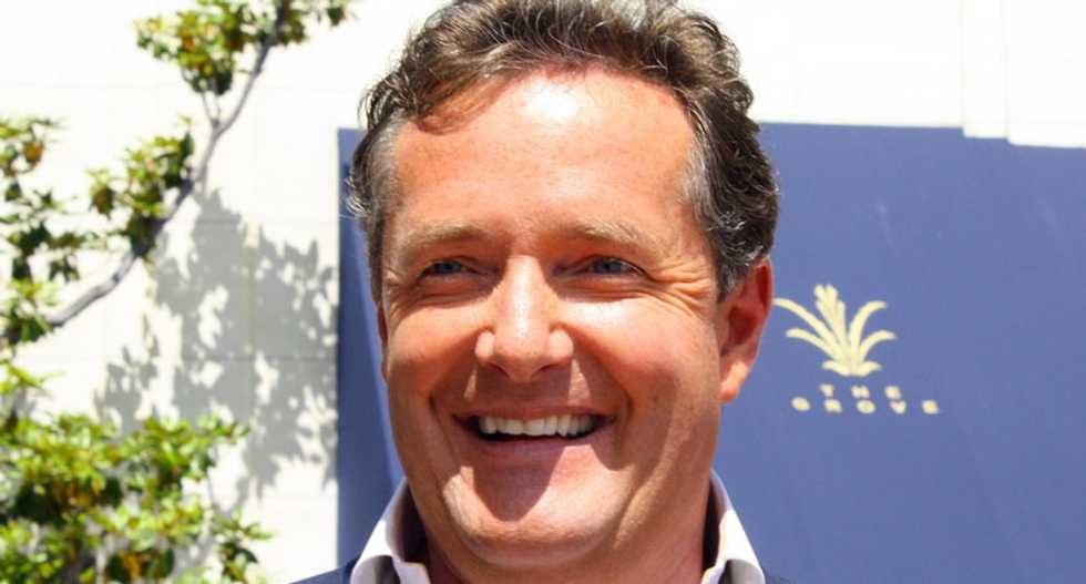 Piers Morgan calls Russell Brand a 'bogus revolutionary' for mocking Donald Trump