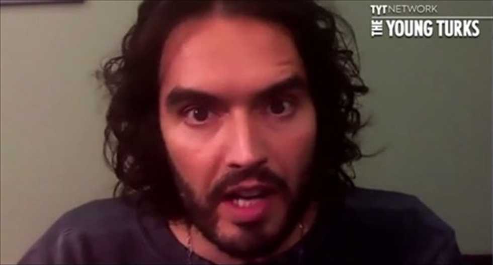 Russell Brand: 'It's part of the machine - Hollywood isn't liberal'