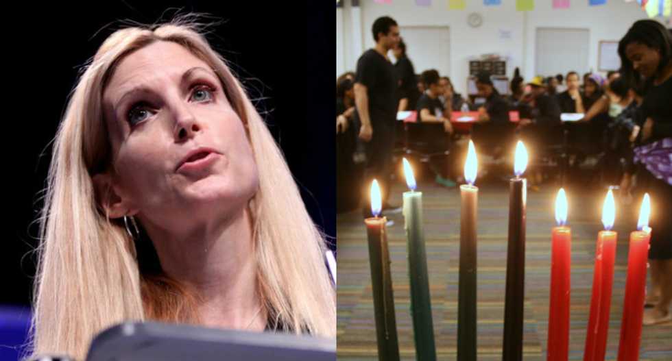 Ann Coulter claims 'American Blacks' don't celebrate Kwanzaa — and that the FBI invented the holiday