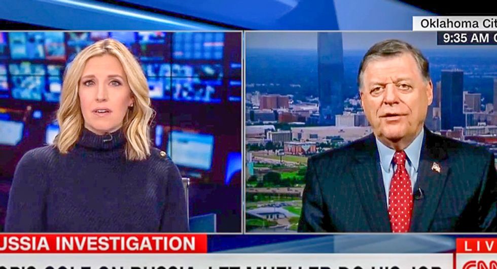 CNN's Poppy Harlow shoots down GOP's Tom Cole after he says election hacking happened 'since the 1790s'