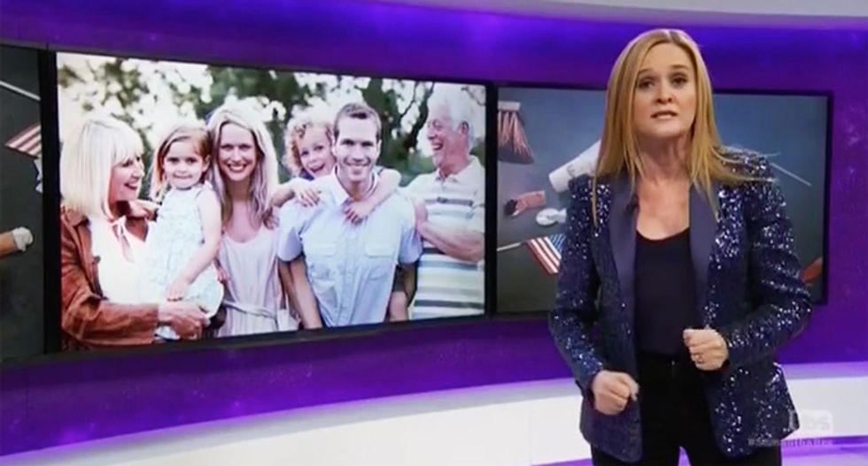 Sam Bee rips white women who refused to vote for Hillary and picked the 'vial of weaponized testosterone'