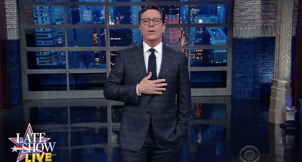 Stephen Colbert: 'This is what it feels like when America is made great again --- and it sucks'
