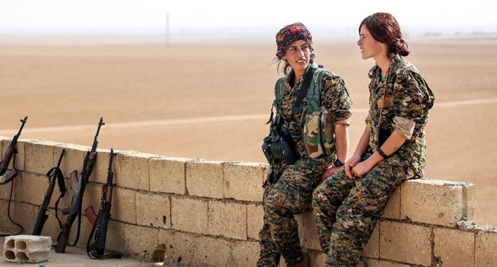 Syria Kurd women fighters out for revenge against jihadists
