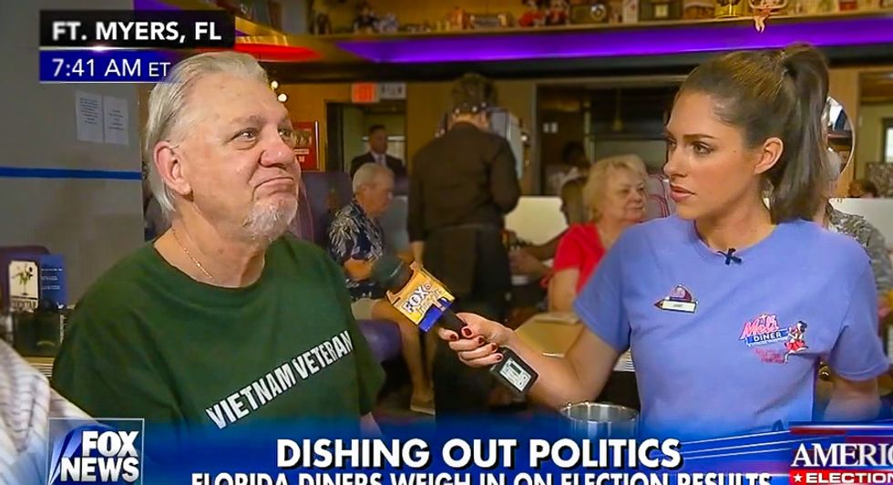 Fox shares white voter's crackpot theory: Racism started when Obama won 'because he is a racist'