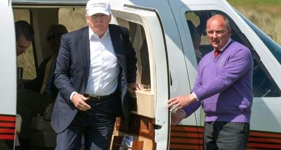 Trump's broken promises anger Scottish village