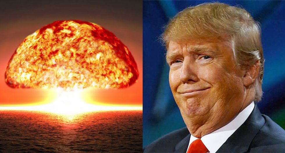 Trump told his administration to check if he can stop hurricanes with a nuclear bomb
