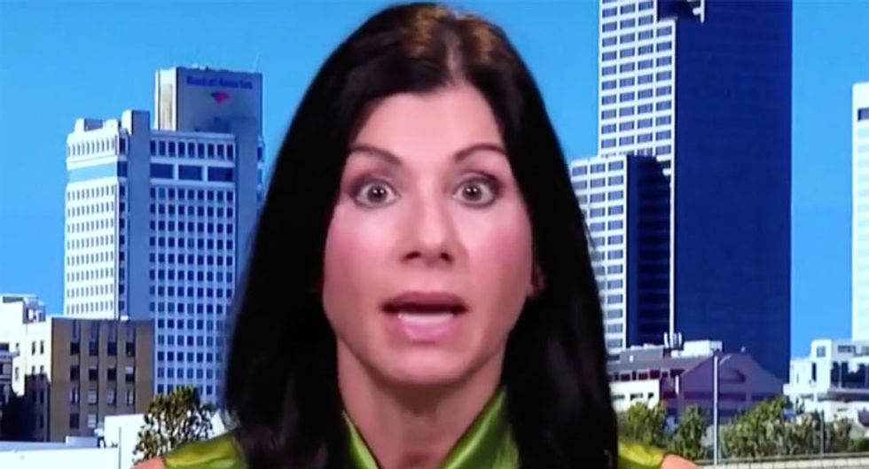 WATCH: Trump booster ducks questions about president's loopy NYT interview by praising Mar-a-Lago 13 times in 3 minutes