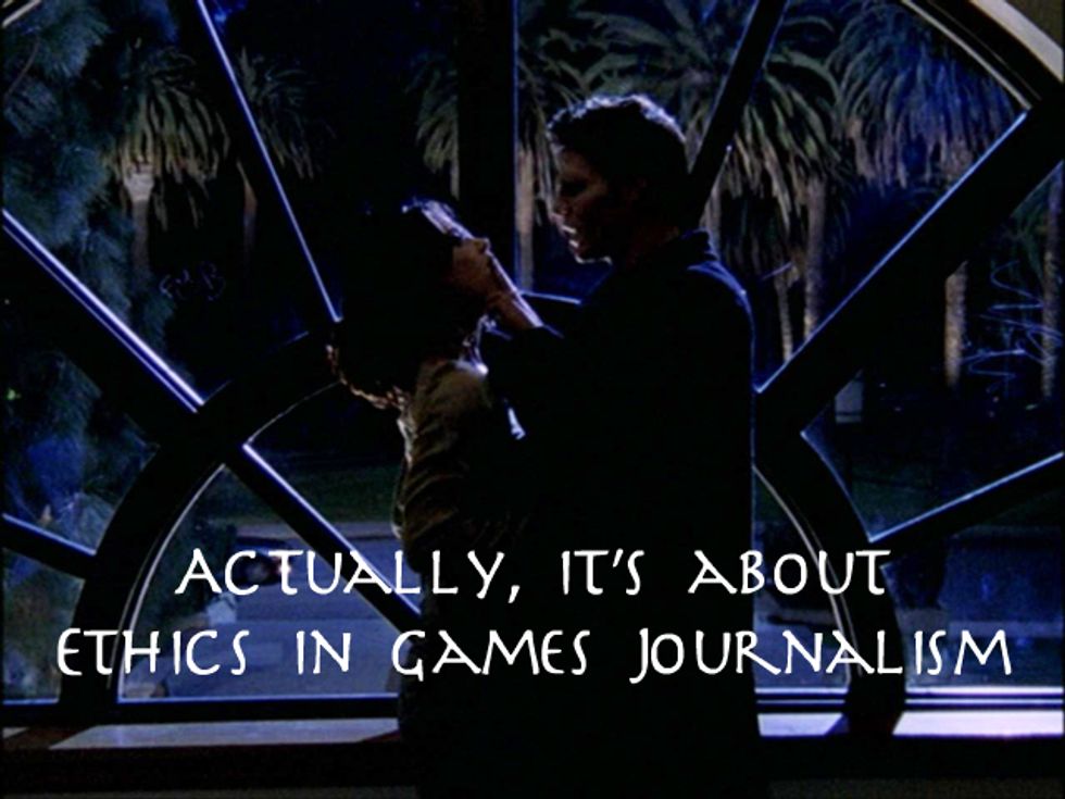 #GamerGate fights for "ethics in journalism" at the strip club