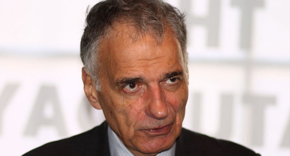 Ralph Nader rails against 'corporatist militarist' Hillary Clinton: She's a menace to the USA!