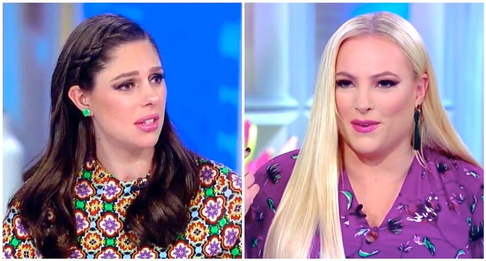 The View's Abby Huntsman refused to walk back complaints about Meghan McCain drama: report