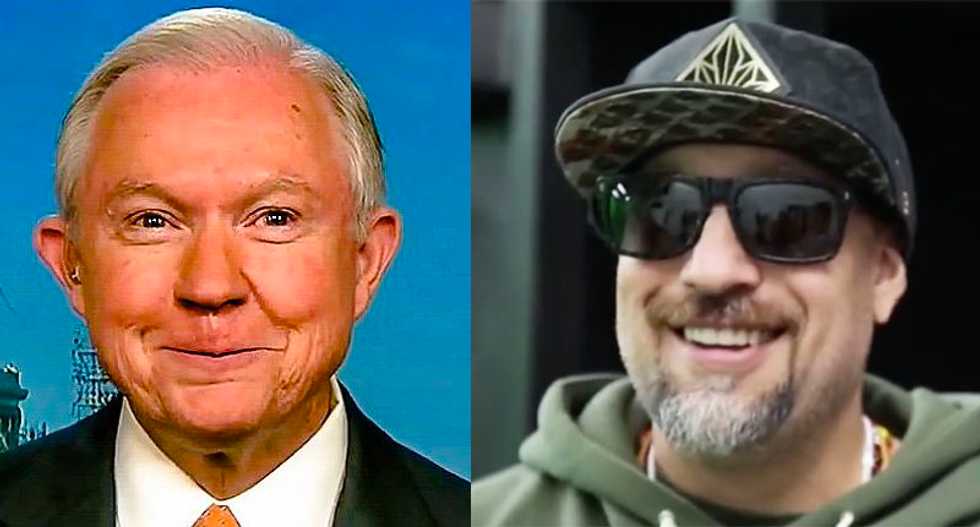 ‘I’d get him so hammered’: Rapper B-Real taunts Jeff Sessions with hilarious invite to smoke legal weed in California
