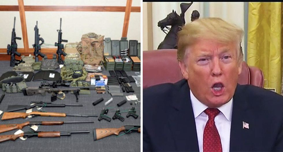 Trump ‘probably not happy’ FBI arrested white nationalist terrorist Hasson — ‘These are his people’: Ex-RNC chair