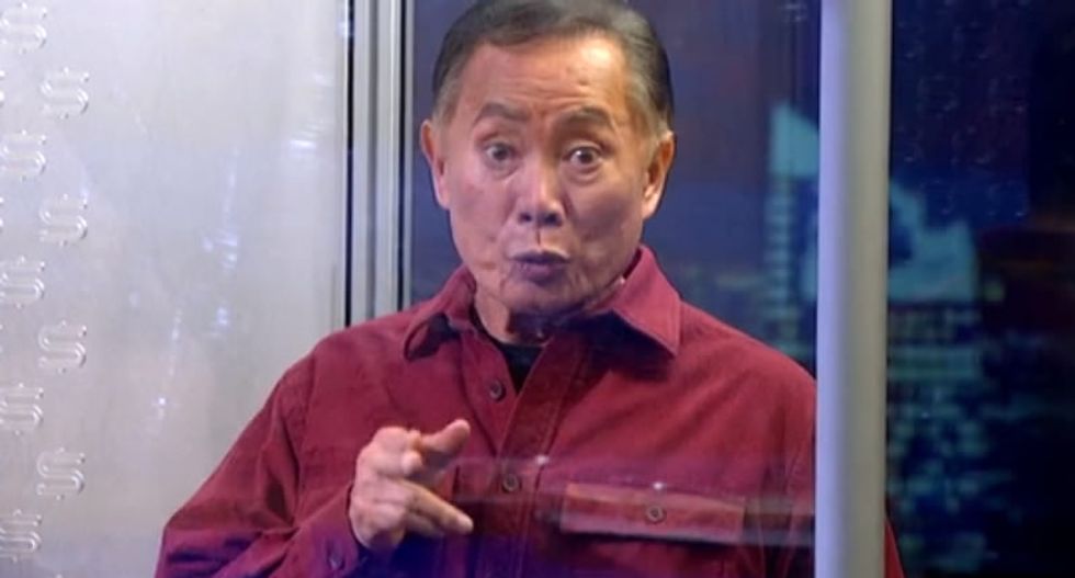 George Takei brilliantly mocks Donald Trump's inability to answer a simple question