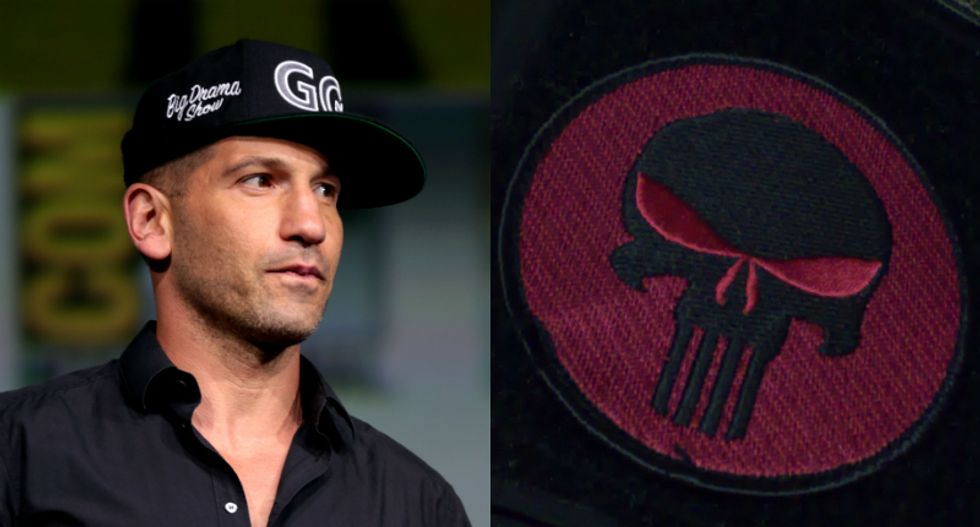 'The Punisher' star says 'f*ck' you to alt-righters who appropriate the franchise logo