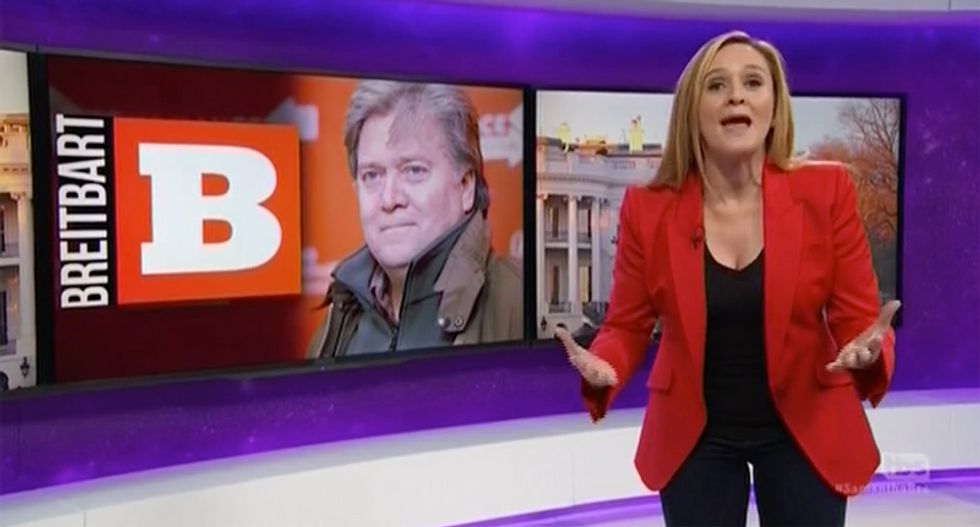 Samantha Bee: American tsar Donald Trump has found his 'Assputin' in Steve Bannon