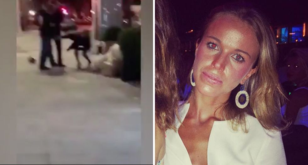 'Hurry up, Jew': NFL heiress sparks brawl and beats lawyer bloody with $500 glass purse