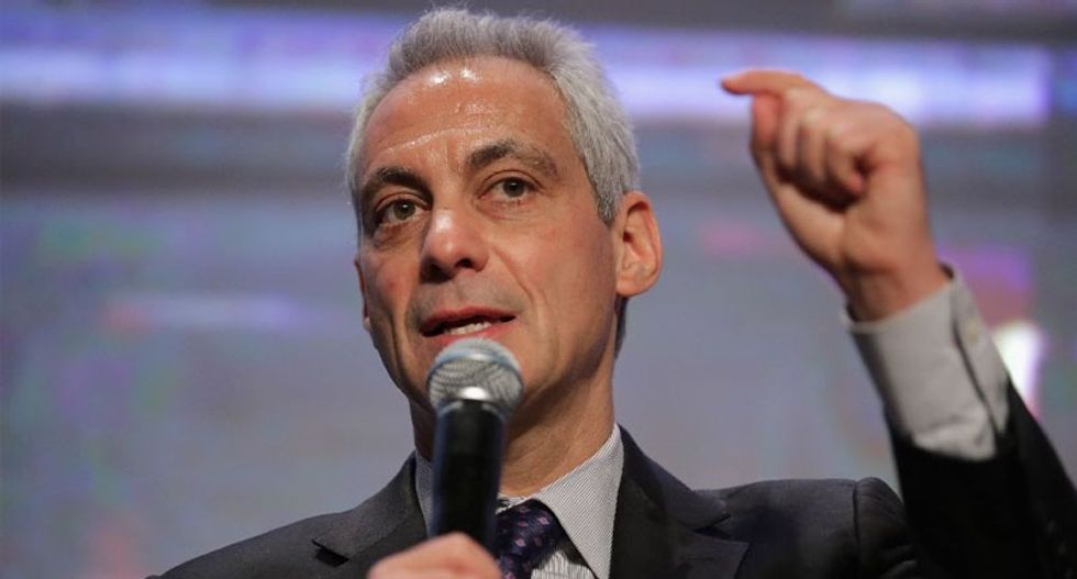 WATCH: Schoolkids taunt Rahm Emanuel with ’16 shots and a cover-up’ chant over Laquan McDonald shooting