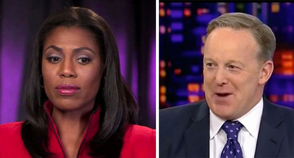 Free association game produces hilarious results when Sean Spicer is asked about Omarosa
