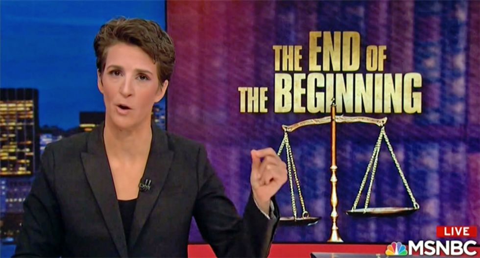 Maddow explains how Cohen testimony could give prosecutors leverage to ‘negotiate’ a deal where Trump resigns from office