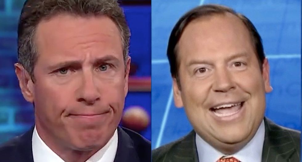 Chris Cuomo laughs at conservative over Trump lies: ‘The president is not a truthful person — it’s just factual’