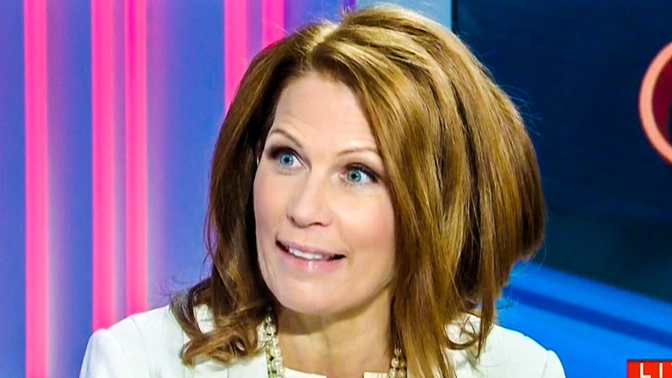 Michele Bachmann upset we can't indoctrinate immigrants into Christianity