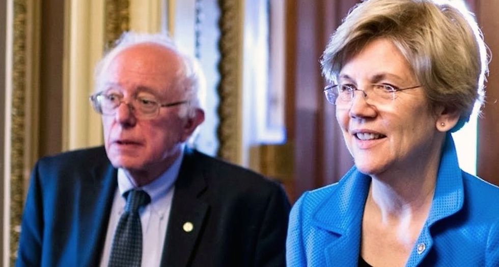 How Warren and Sanders dominated night 2 of CNN's debates — without even being there