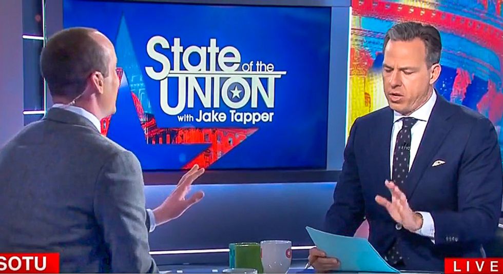 'Thank you, Jake Tapper': Trump aide Miller flayed on internet after CNN host cuts off 'baby Goebbels' CNN freak out