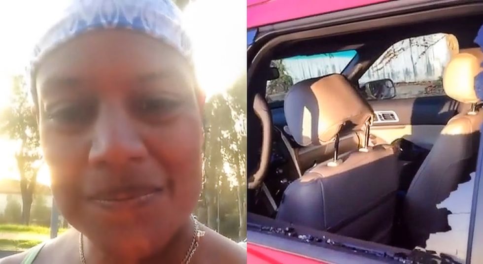 'Get the f**k out': Bigots mistake lupus patient's head covering for hijab and smash her car window